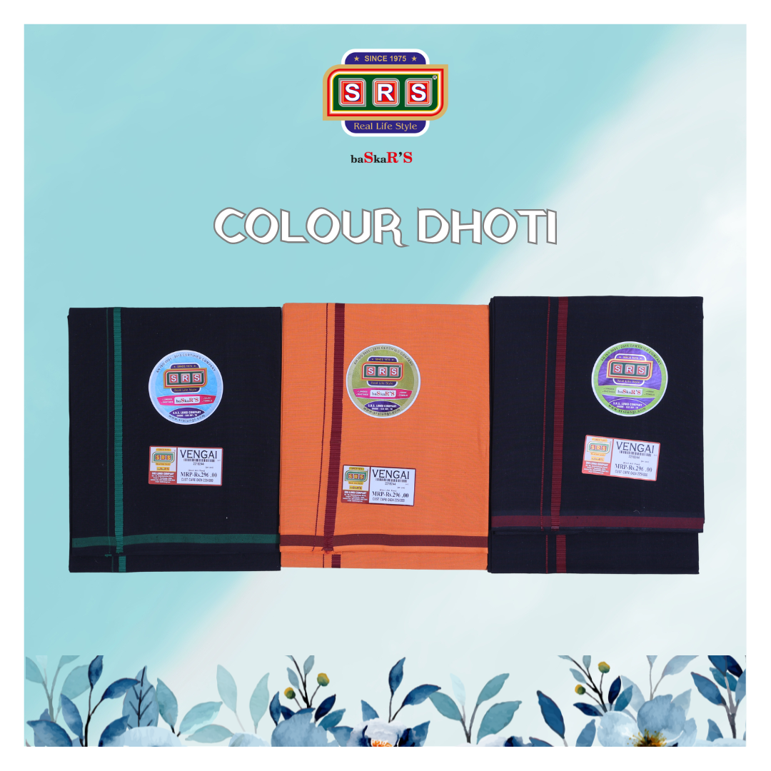 Colour Dhoti