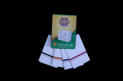 White Dhoti - Bigpet Brand - SRS