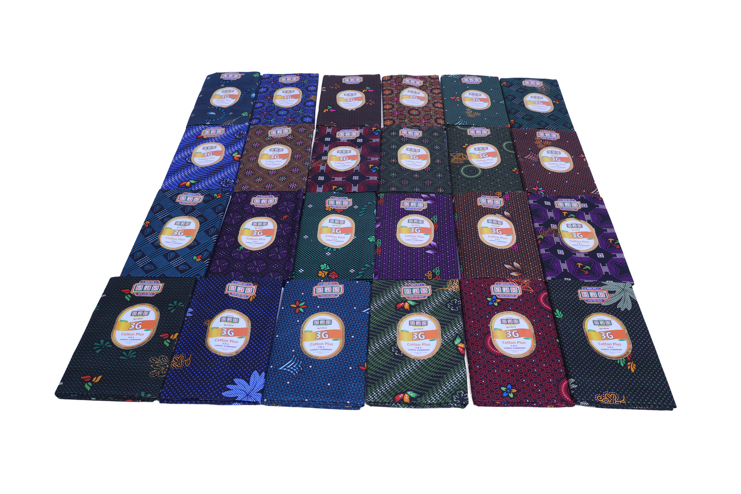 Polyester Printed Lungi - 3G Print Brand - SRS