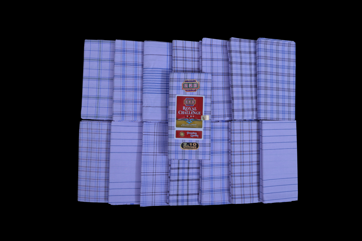 White Lungi - Royal Challenge Brand - SRS