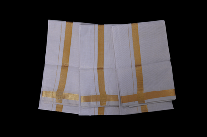 White Dhoti - Wedding Dhotis Brand - SRS