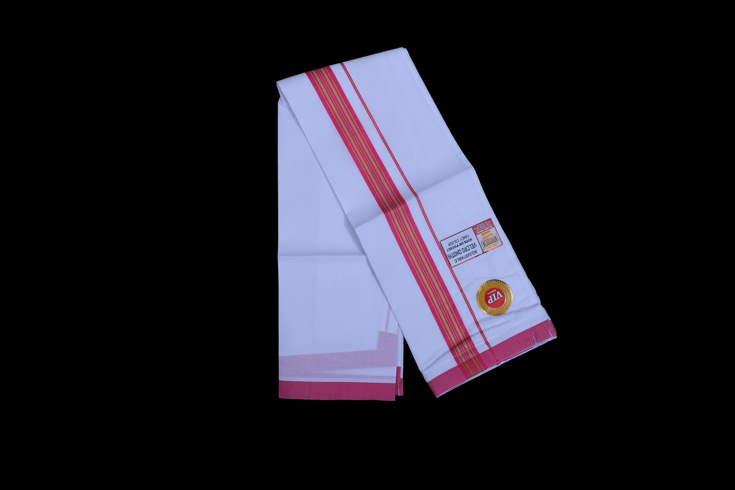 White Dhoti - Velcro Brand - SRS