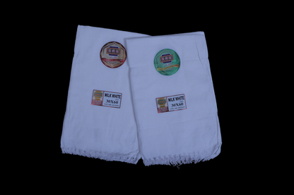 Milk White Towel 30x60