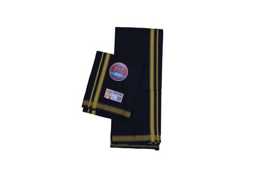 Colour Dhoti - Black SPL Brand - SRS