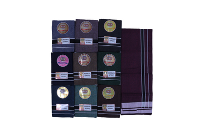 Colour Dhoti - Minnal Spray Brand - SRS