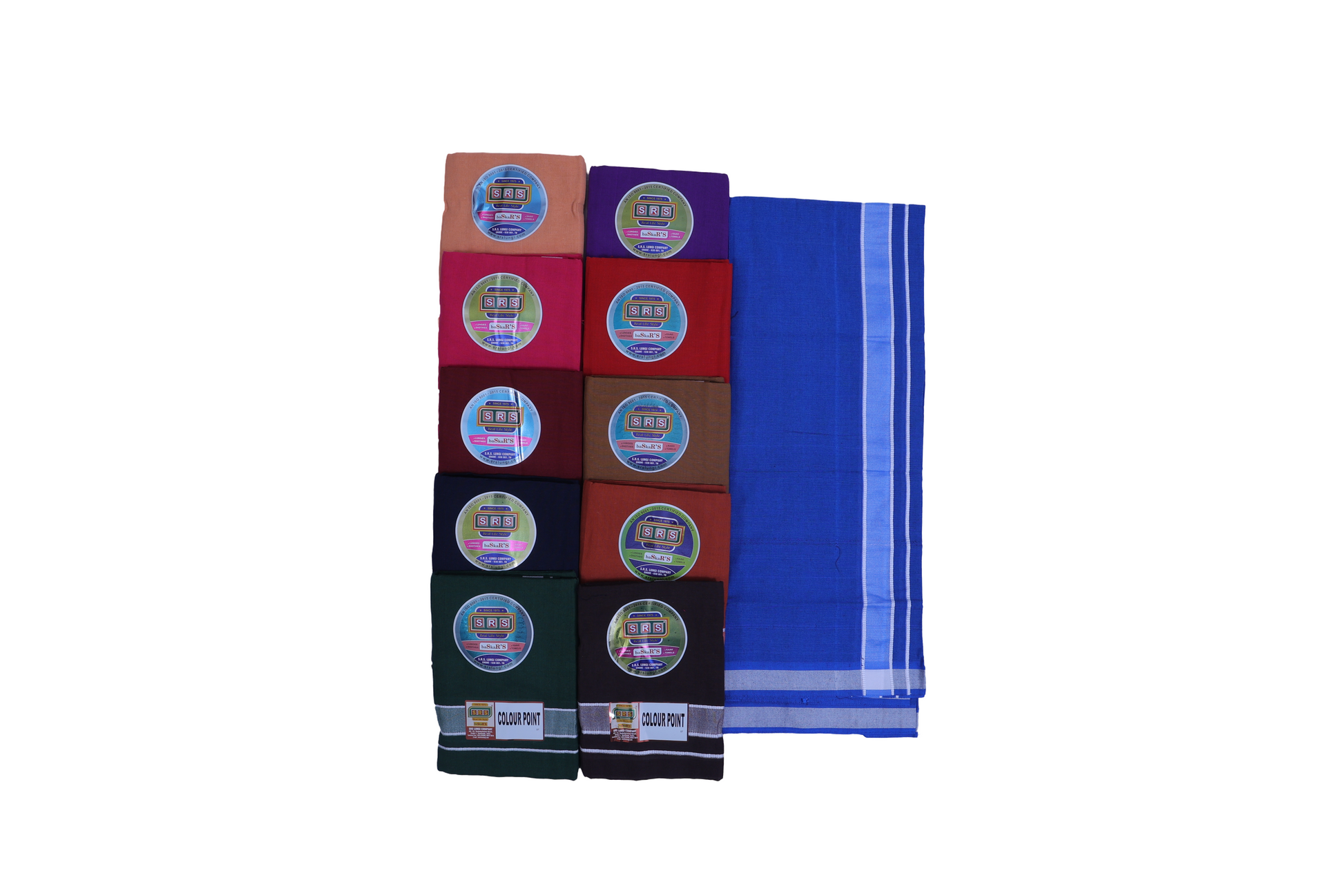 Colour Dhoti - Colour Point Brand - SRS