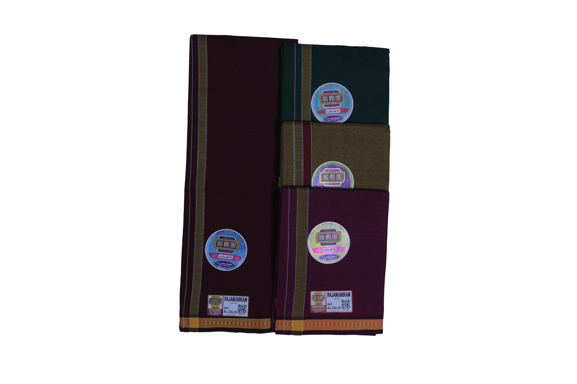 Colour Dhoti - Rajamanikam Brand - SRS