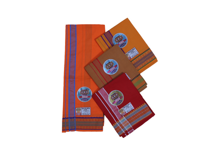 Colour Dhoti - Sivalinga Brand - SRS