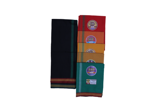 Colour Dhoti - Thalapathi Kaavi Brand - SRS